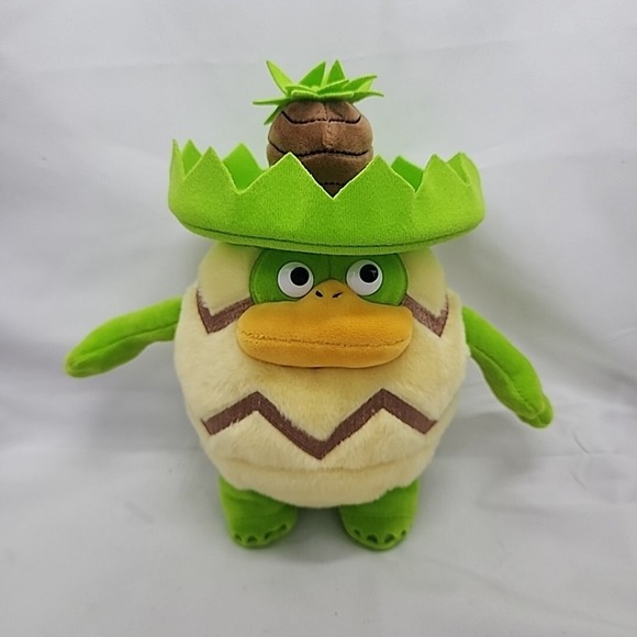 Pokemon Detective Pikachu Ludicolo Plush 9" Talking‎ Sound Stuffed Animal Works! - Picture 1 of 3